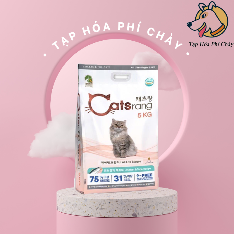 Thức ăn hạt cho mèo CATSRANG Hàn Quốc 5kg thumbnail