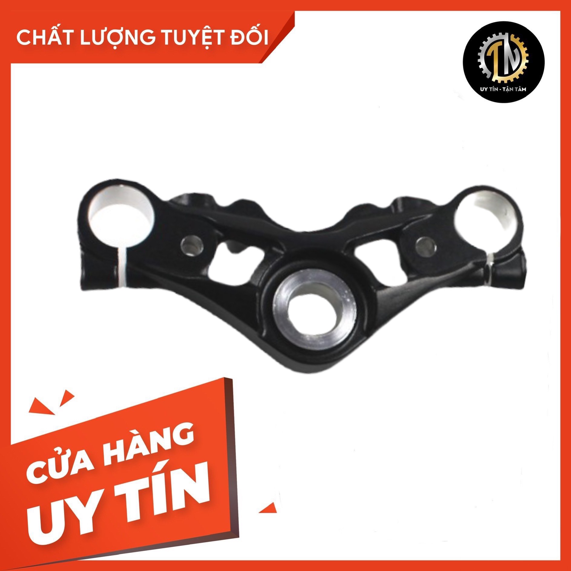 Chảng ba trên xe Satria/ Raider fi chính hãng Suzuki