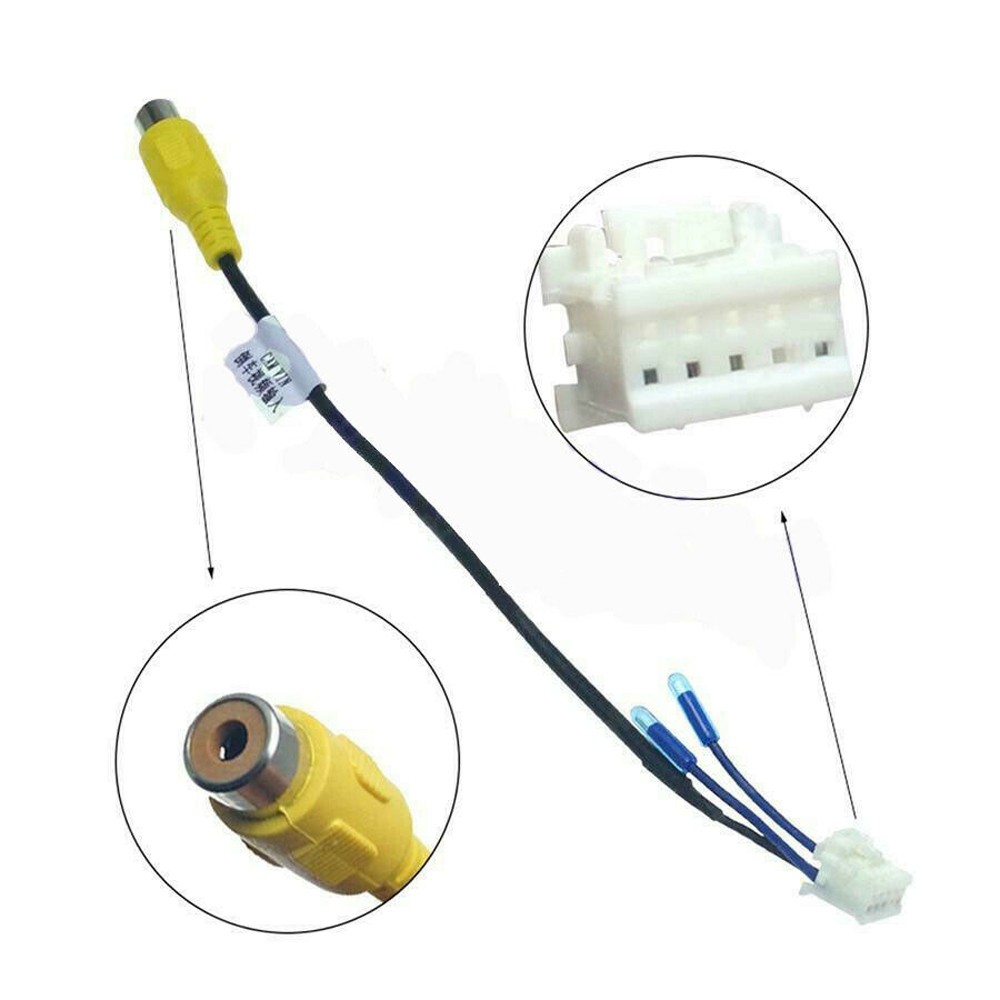 Navigation Reverse Universal Large Screen Camera Image Conversion Cable 10 Pins