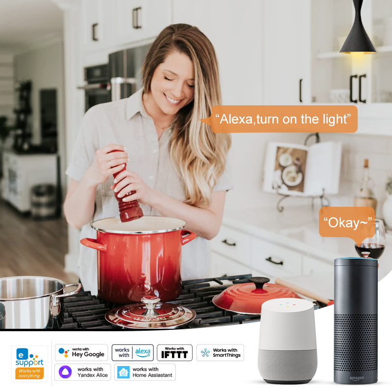 【Dueplay】【WiFi + Bluetooth + 2.4G 】Công Tắc Thông Minh Mini EweLink Bộ Ngắt Thông Minh Điều Khiển Từ Xa Hẹn Giờ Điều Khiển Bằng Giọng Nói Hoạt Động Với Alexa Goo Gle Home Alice