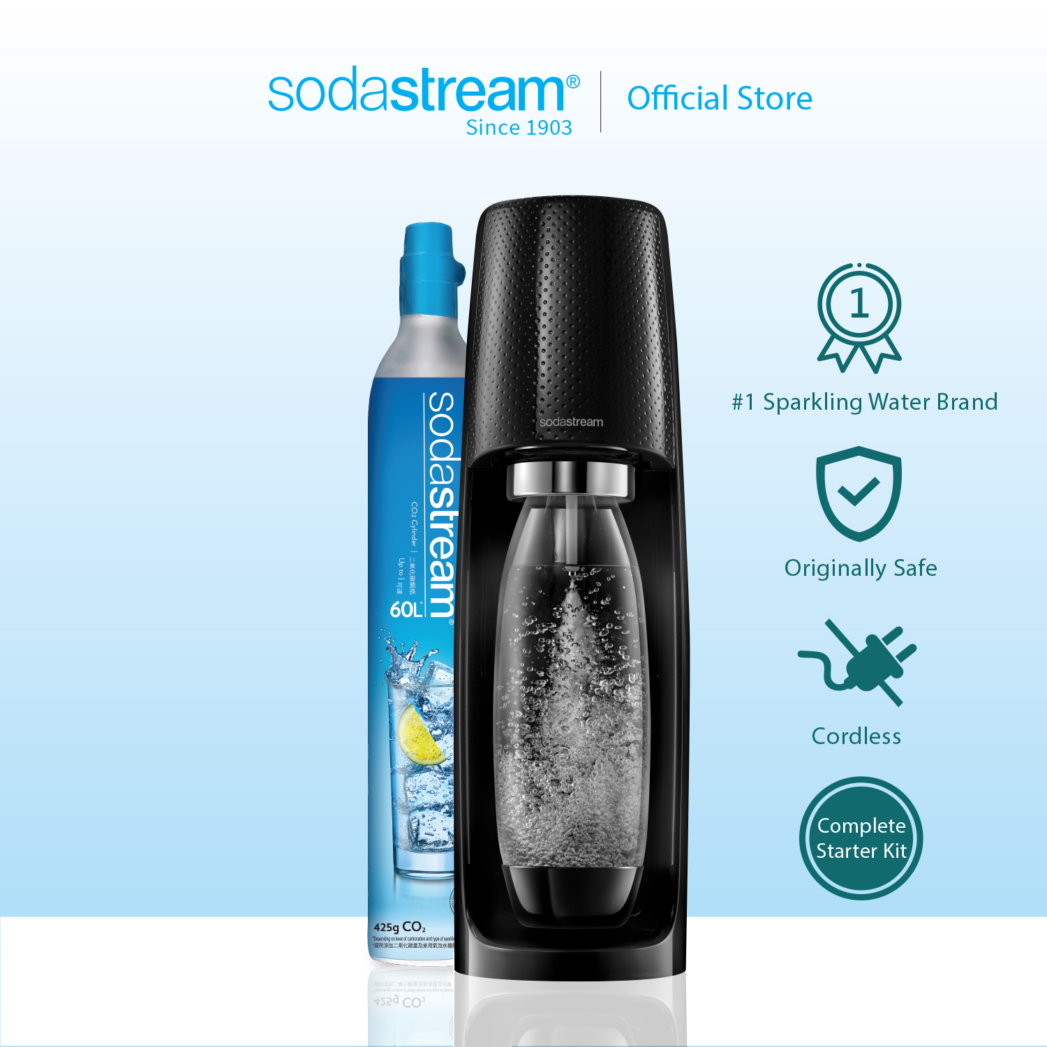 sodastream fizzi sparkling water maker videos