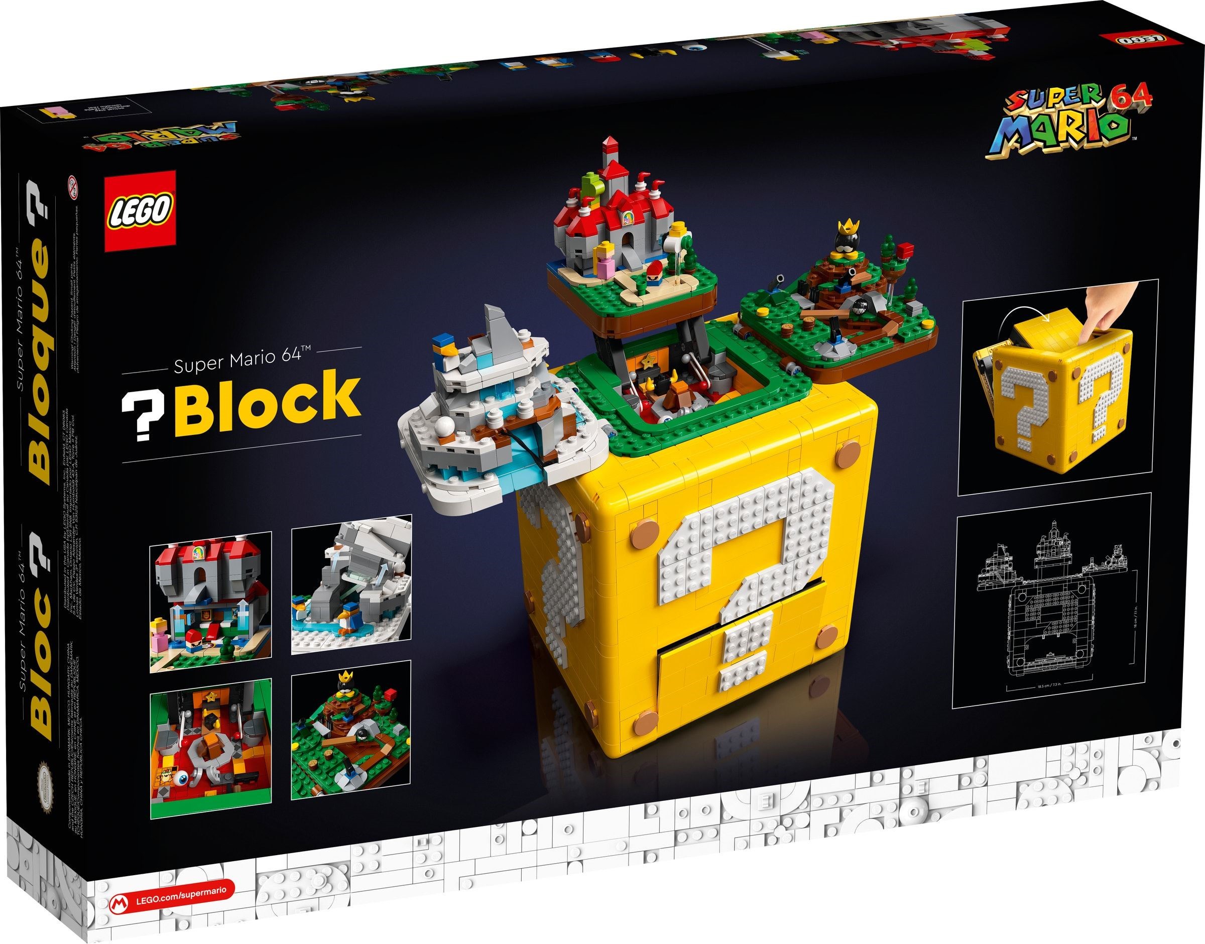 lego mario block