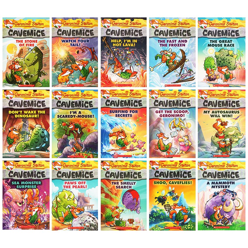 Geronimo Stilton Cavemice 15 quyển