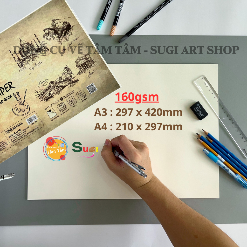 Giấy vẽ cơ bản SKETCH PAPER TAKEYO
