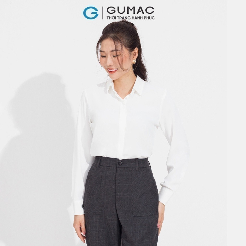 [15 - 17.6 |Voucher 8-15%] Quần suông túi đắp GUMAC QD05019