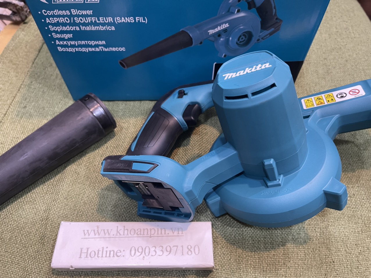 Máy thổi hút bụi Makita DUB185Z