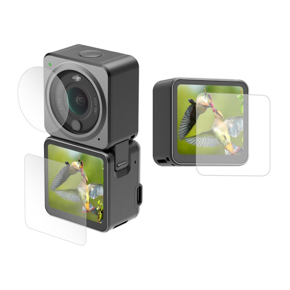 【New Arrival】For DJI OSMO Action 2 Camera Lens Tempered Glass Screen Protector Kit Accessory