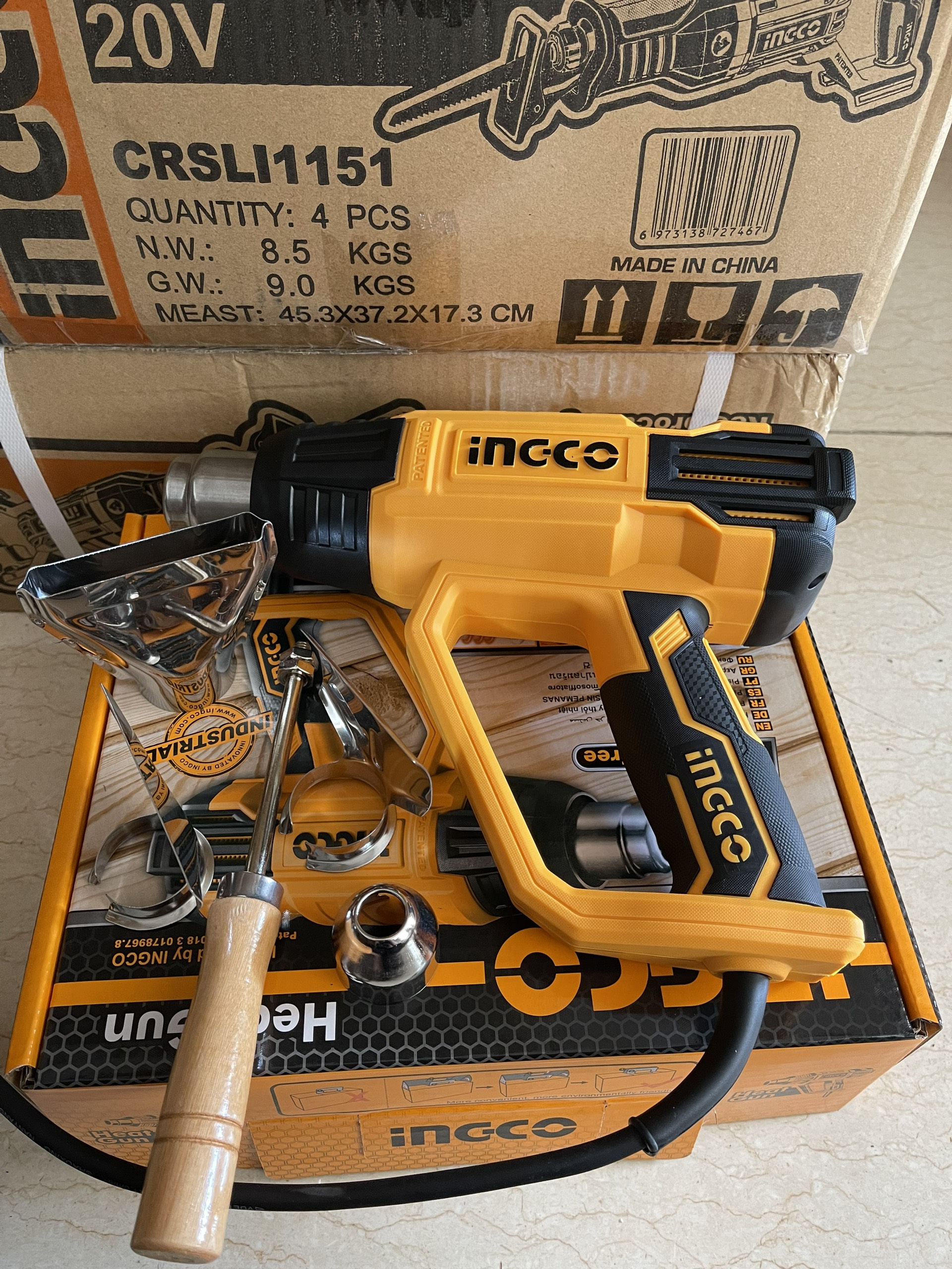 Máy thổi nhiệt INGCO - HG200028-HG200047