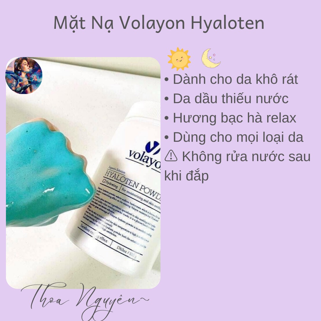 [GIẢM 5% ĐƠN 129K]Mặt nạ Volayon tảo xoắn cao cấp