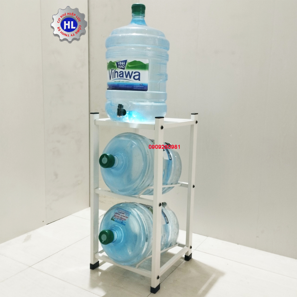 bình nước lọc 20 lit .lắp ráp 3 tầng có mâm (NEW)