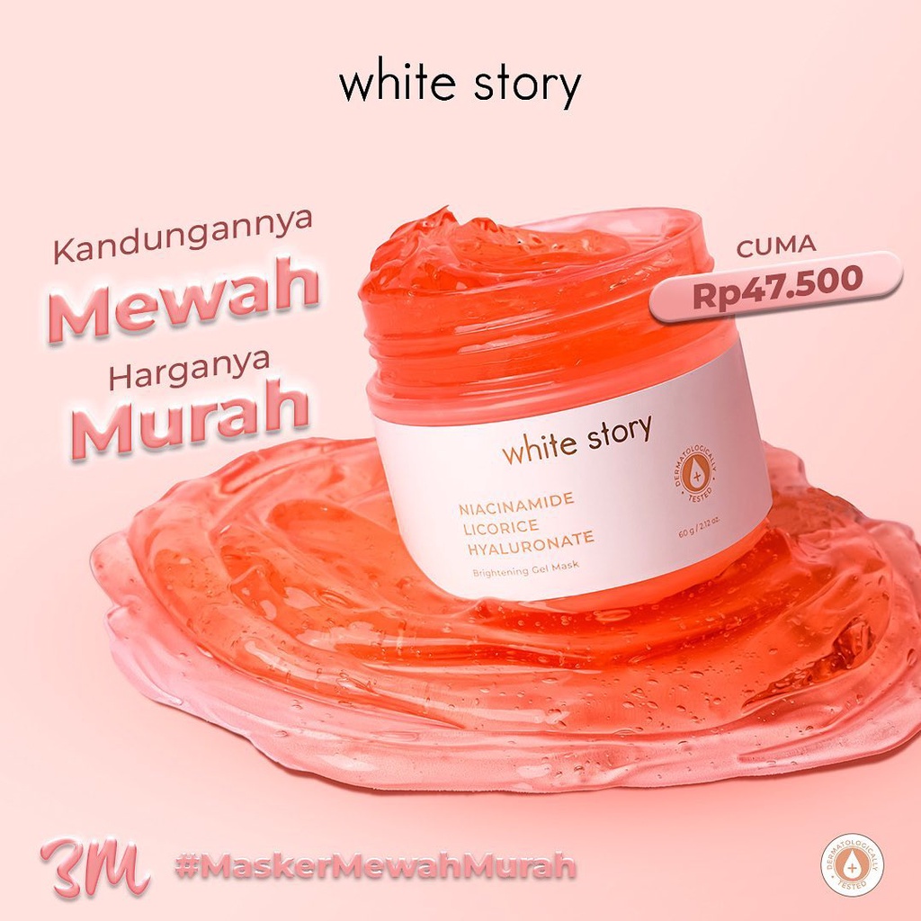 WHITE STORY Brightening Gel Mask Lazada Indonesia