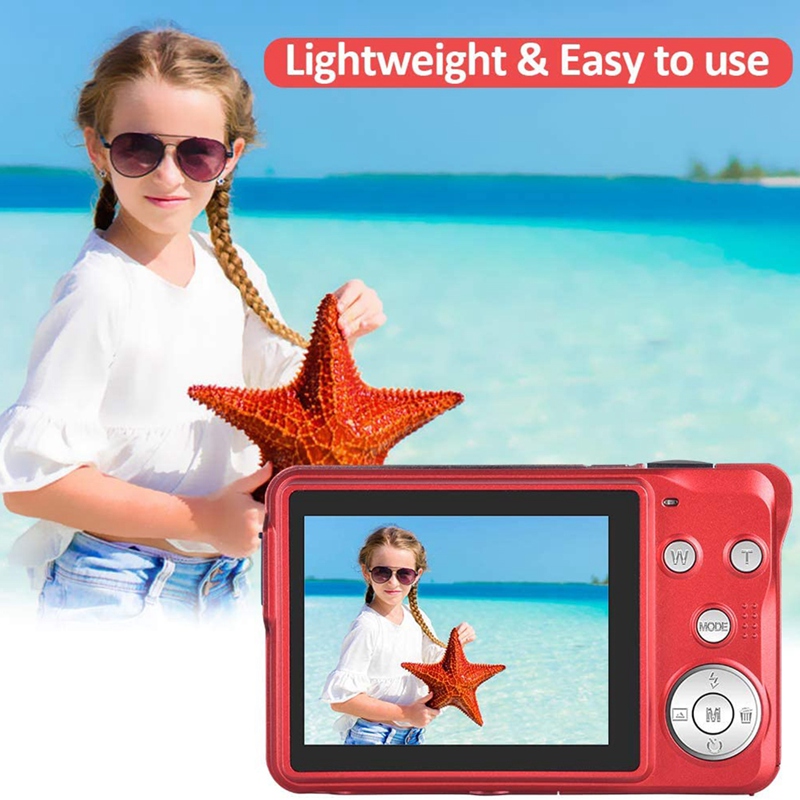 HD 1080P Digital Camera 30 MP Mini 2.7 Inch LCD Screen Camera with 8X Digital Zoom,Compact Cameras for Adult,Teens