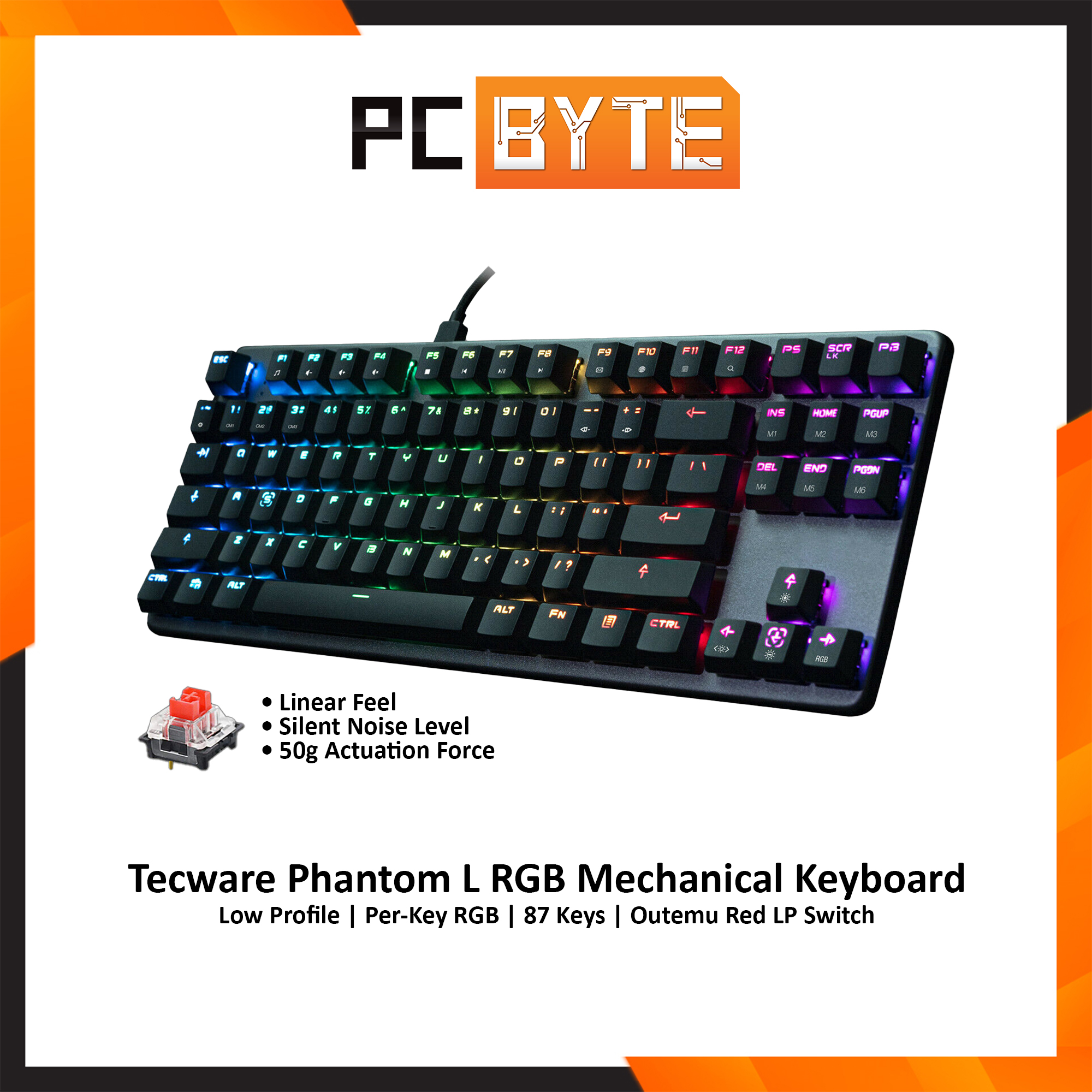 tecware hot swap keyboard