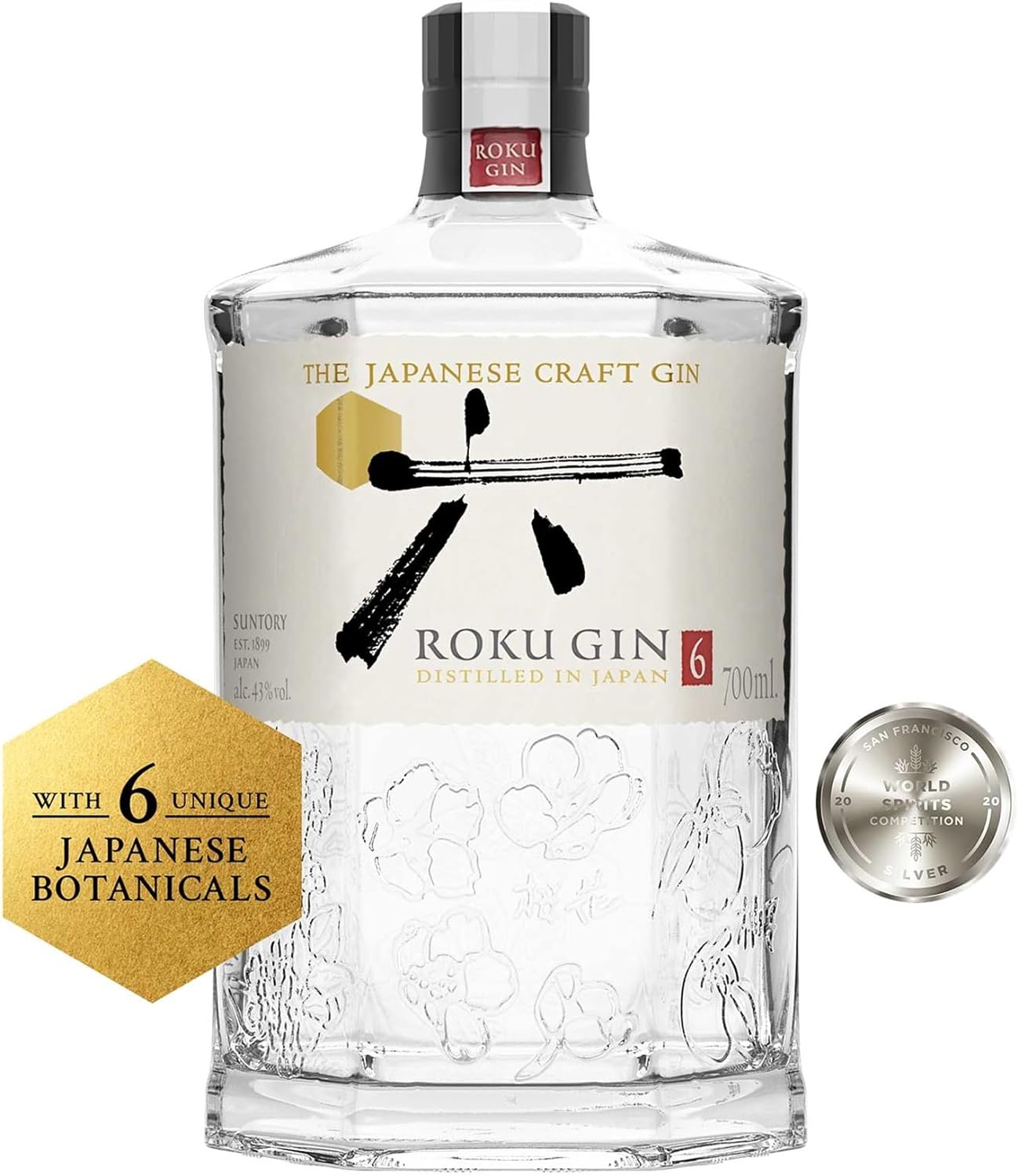 Suntory Roku Japanese Craft Gin 700ml (Bundle of 2) | Lazada Singapore