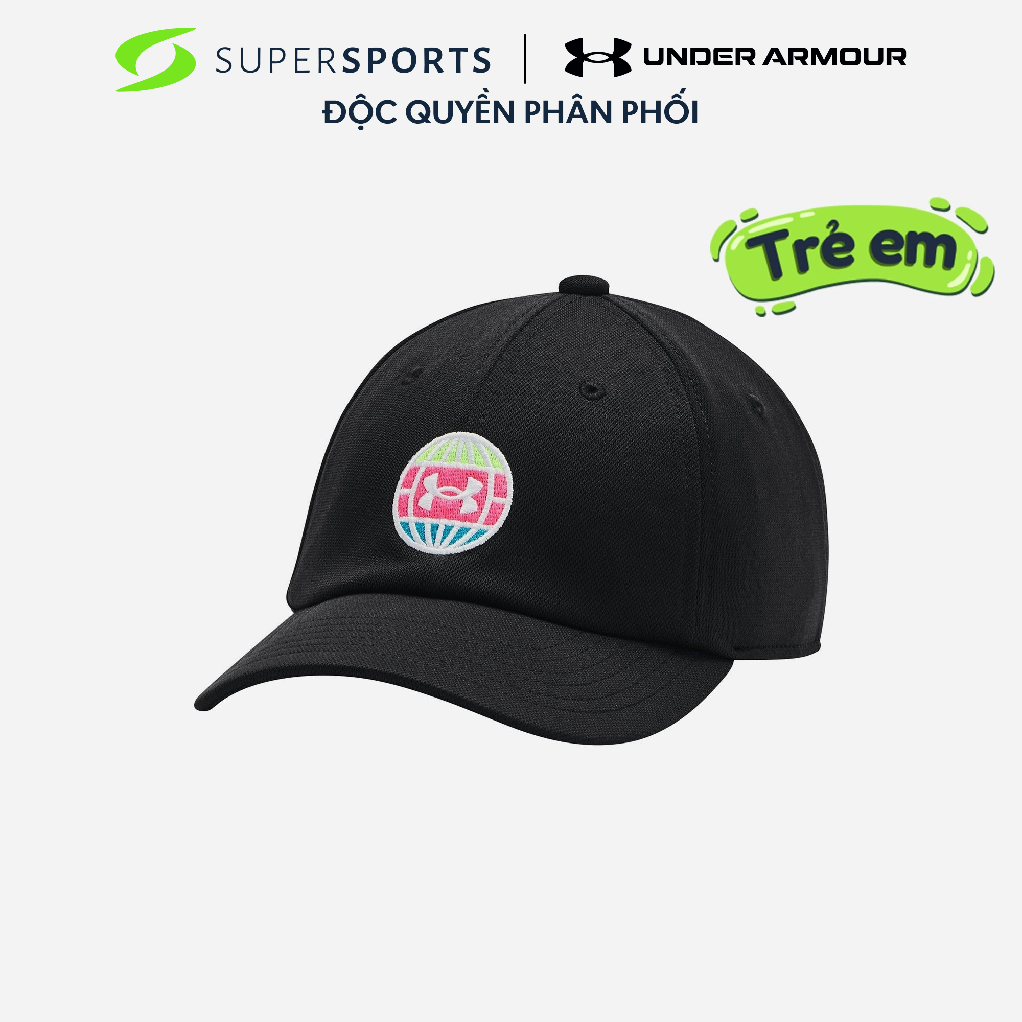 UNDER ARMOUR Nón thể thao bé trai Blitzing Adjustable 1361550-002