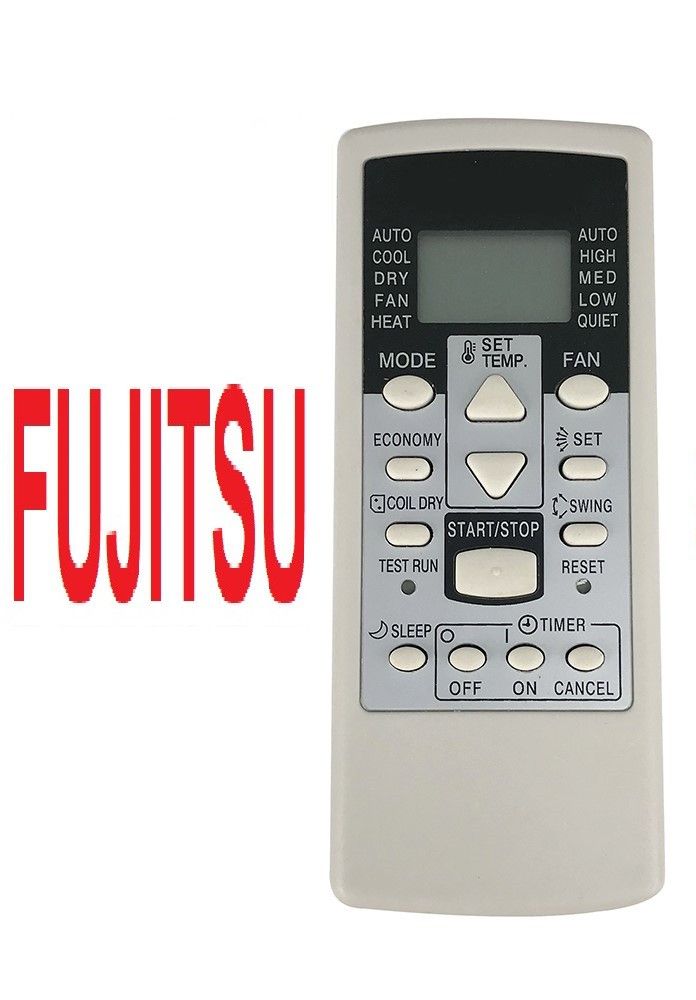 Remote máy lạnh fujitsu mẫu 4 - điều khiển điều hòa fujitsu