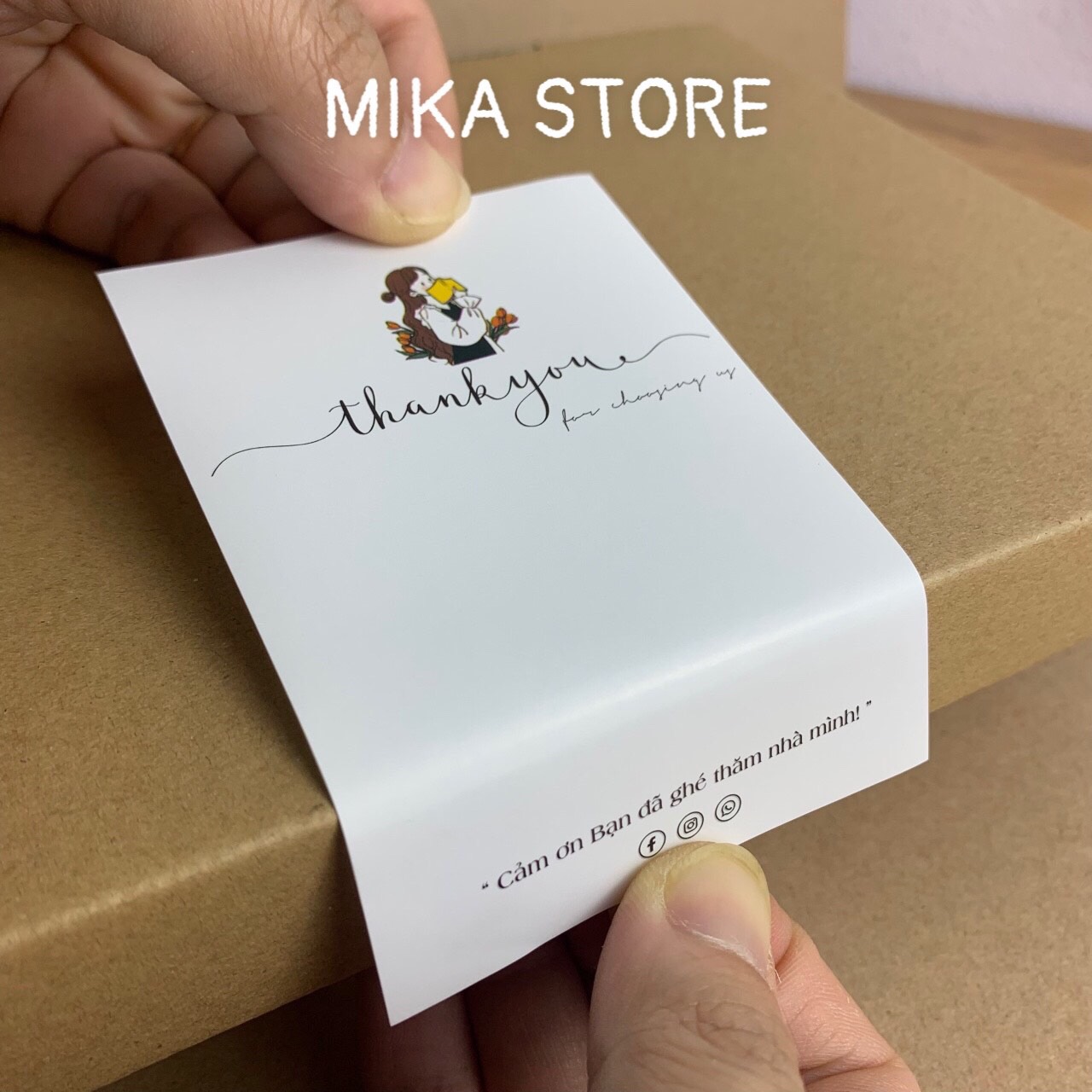 Combo Tem Dán Niêm Phong Cho Hộp Carton