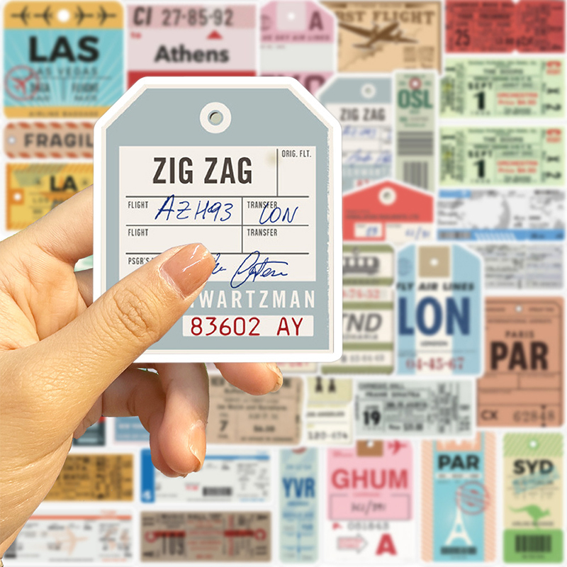 40Pcs%20Retro%20Traveling%20Boarding%20Check%20Graffiti%20Stickers%20Boarding%20Pass%20Sticker%20Luggage%20Suitcase%20Laptop%20Decals%20-%20Image%208