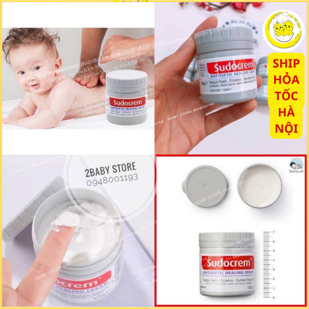 Kem chống hăm cho bé sudocrem hộp 60g