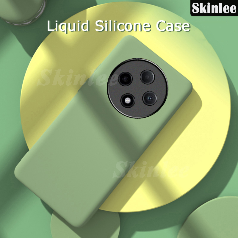 Phone case For OPPO F27 Pro Plus Back cover Soft Liquid Skin friendly Silicone Rubber Environmentally Cover For OPPO F27 Pro Cover cases