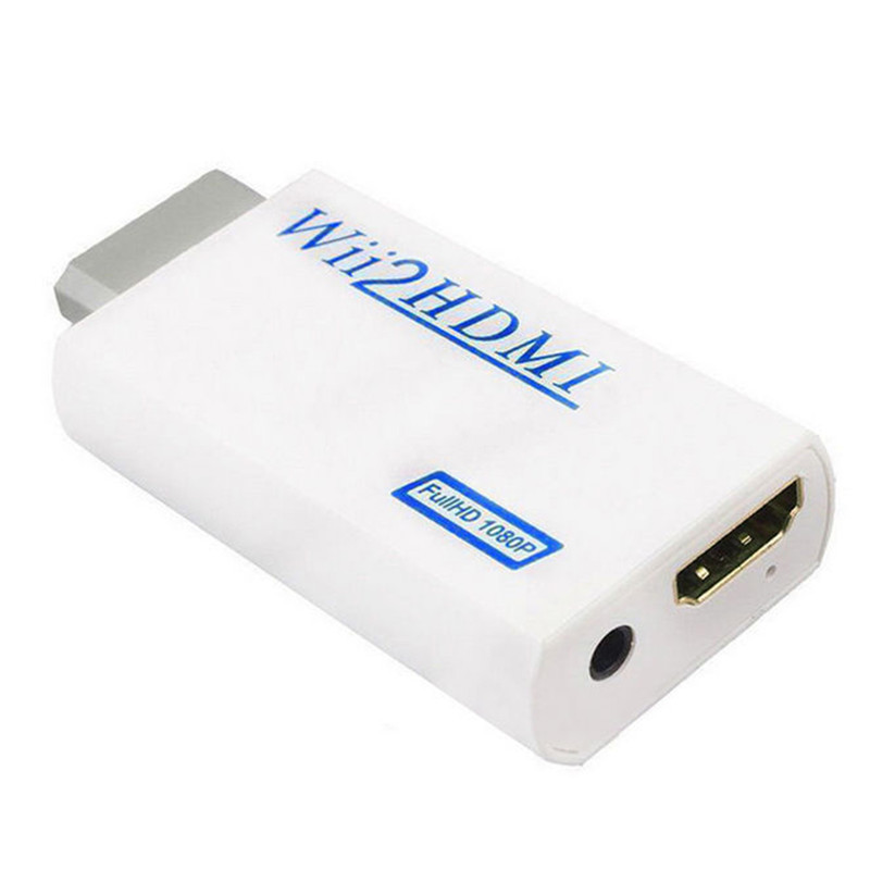 HD Wii To HDMI 1080P/720P Upscaling Converter Adapter Connector With 3.5MM ZHIYU. 