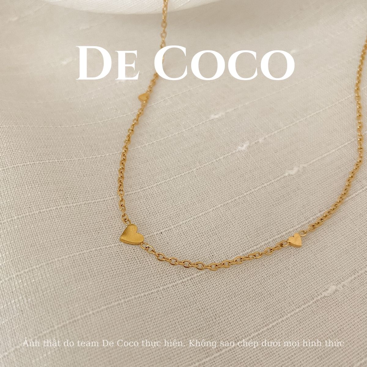 Vòng cổ trái tim nhỏ J'adore