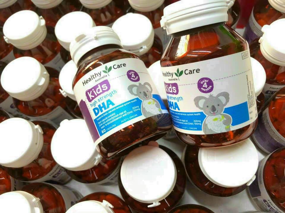 DHA Heathy Care cho bé 60v Úc