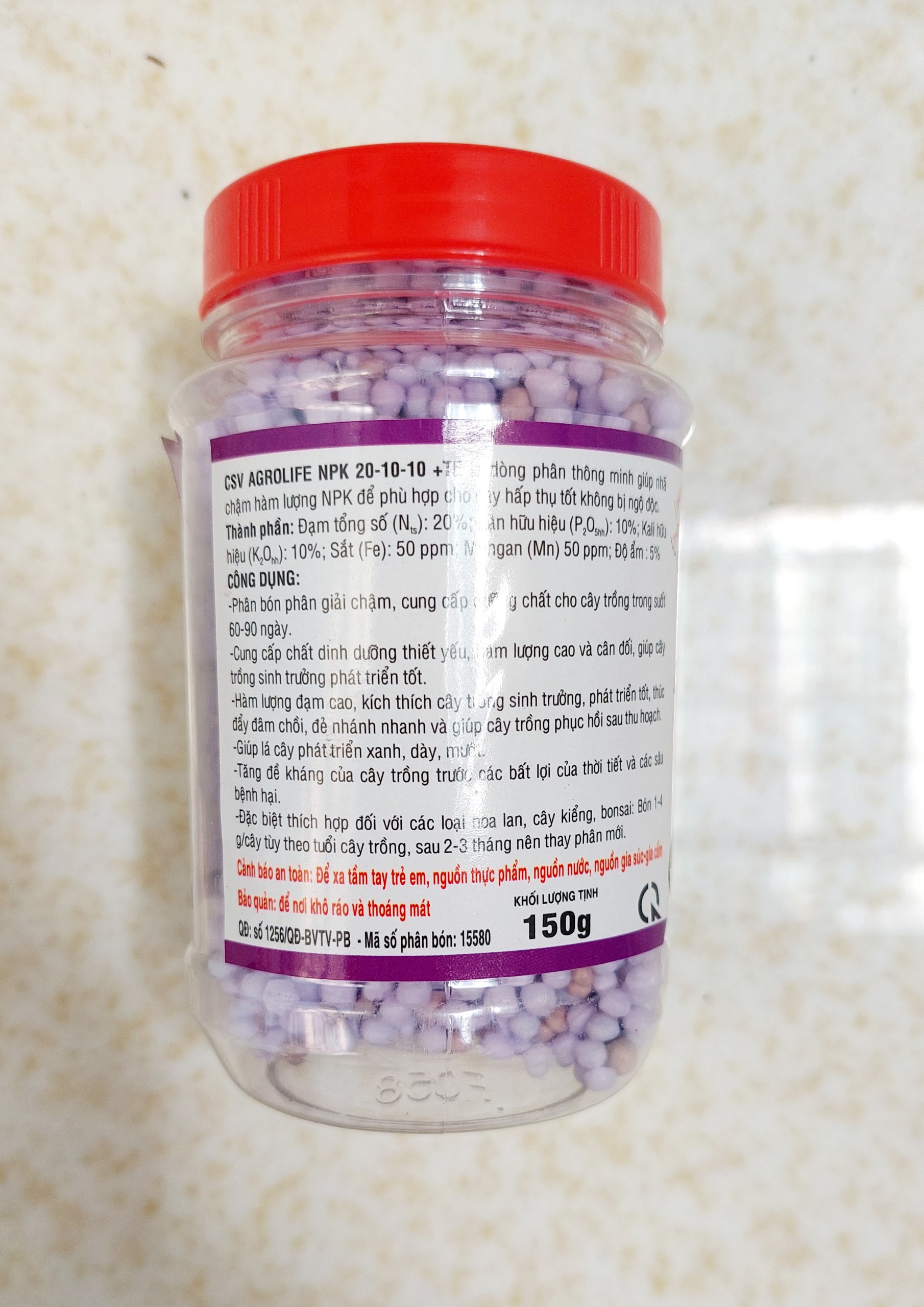 Phân Tan Chậm Hàn Quốc 20-10-10+TE