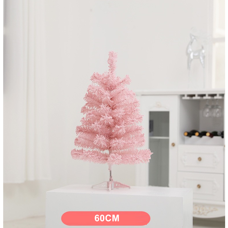 Cây thông hồng phủ tuyết c13 60cm,90cm loại tán dày rậm cây thông trang trí noel