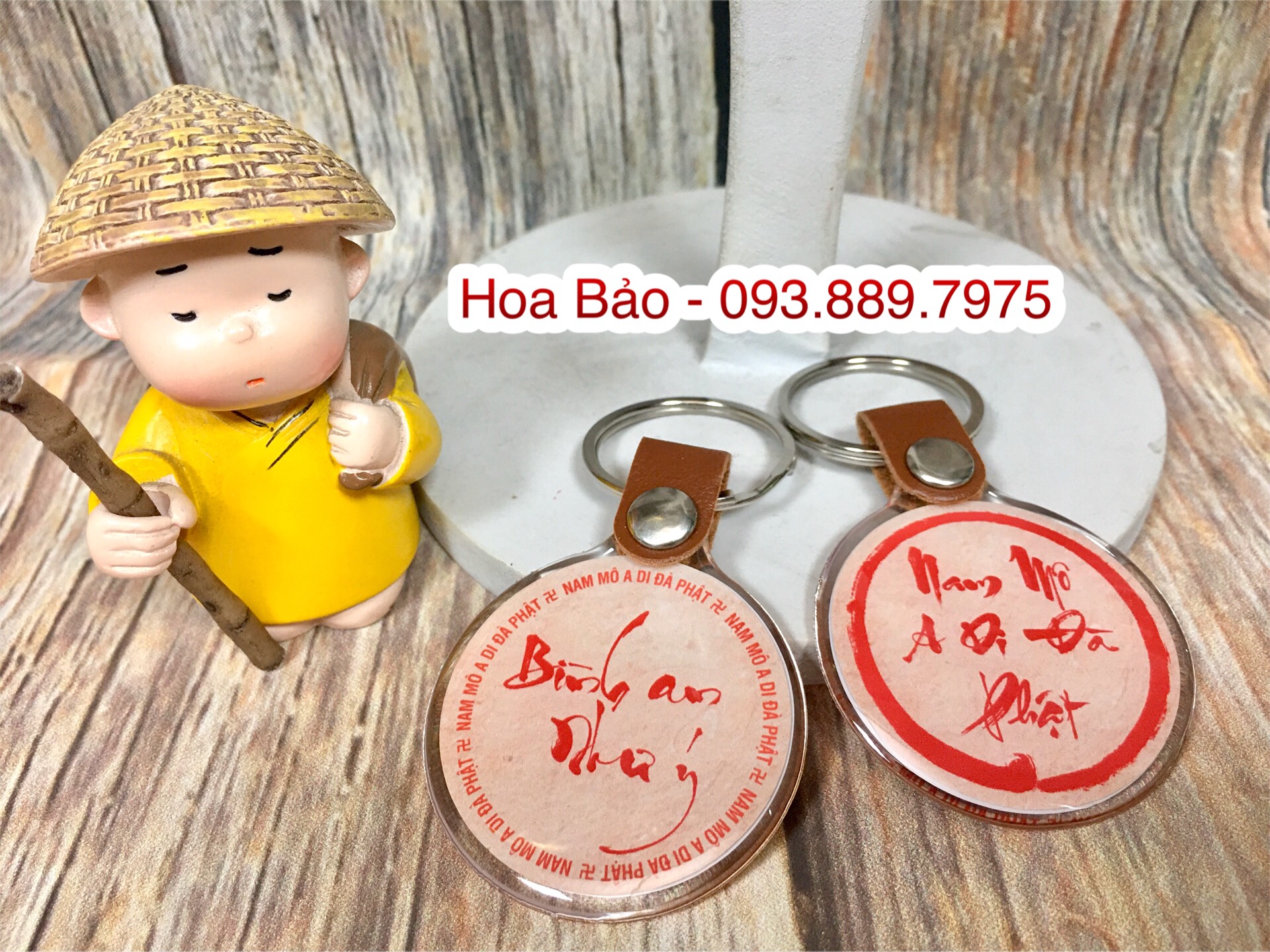 COMBO 10 MÓC KHÓA A DI ĐÀ PHẬT -SIÊU DỄ THƯƠNG