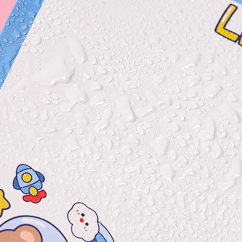 Cute Cartoon Erasable Writing Board Student Double-sided Planner Board with Marker Pen Set