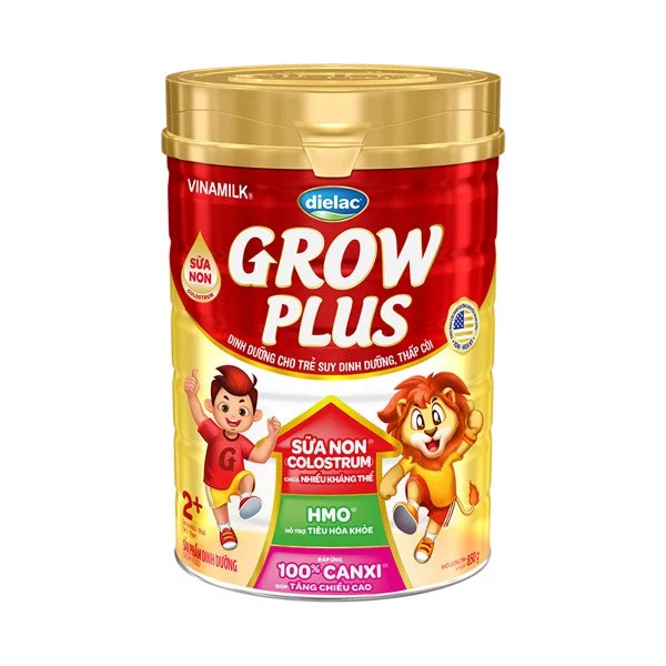Sữa bột Dielac Grow Plus 2 - lon 850g (cho trẻ từ 2 - 10 tuổi) Giá tốt