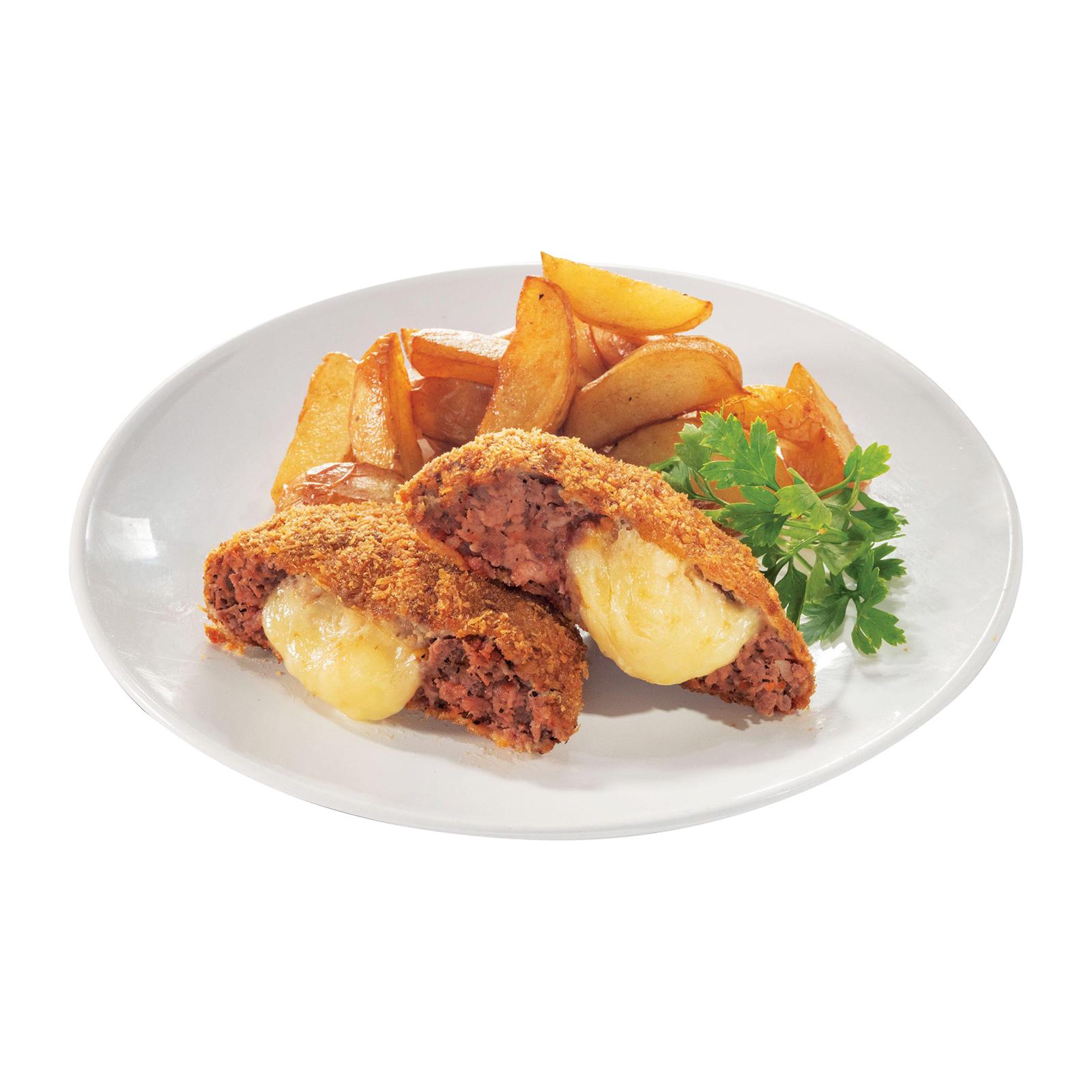 Li'l Chef Fresh Eatz Toast It Cheeseburger Croquette With Wedges