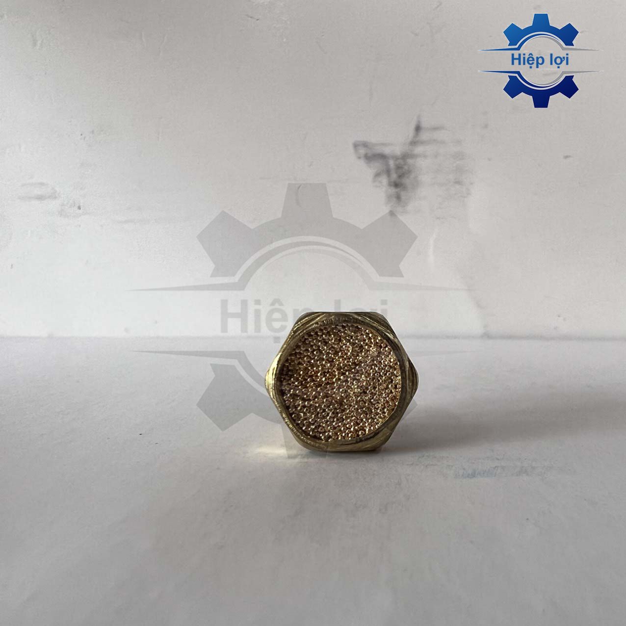 Giảm thanh khí nén đồng SLM – lọc bụi, giảm tiếng ồn, dùng bền cho hệ thống hơi