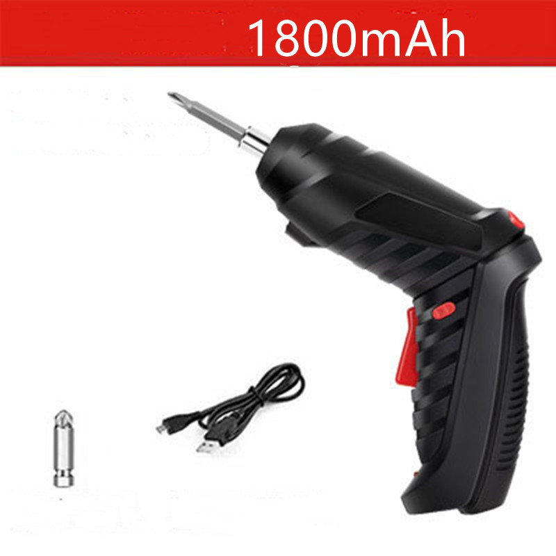 SingleLady Electric screwdriver Household small electric drill rechargeable screw set mini multifunctional lithium power driver