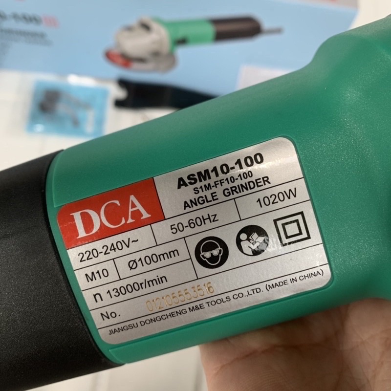 Máy Mài DCA Chính Hãng Có Chỉnh Tốc 6 Cấp | ASM 10-100