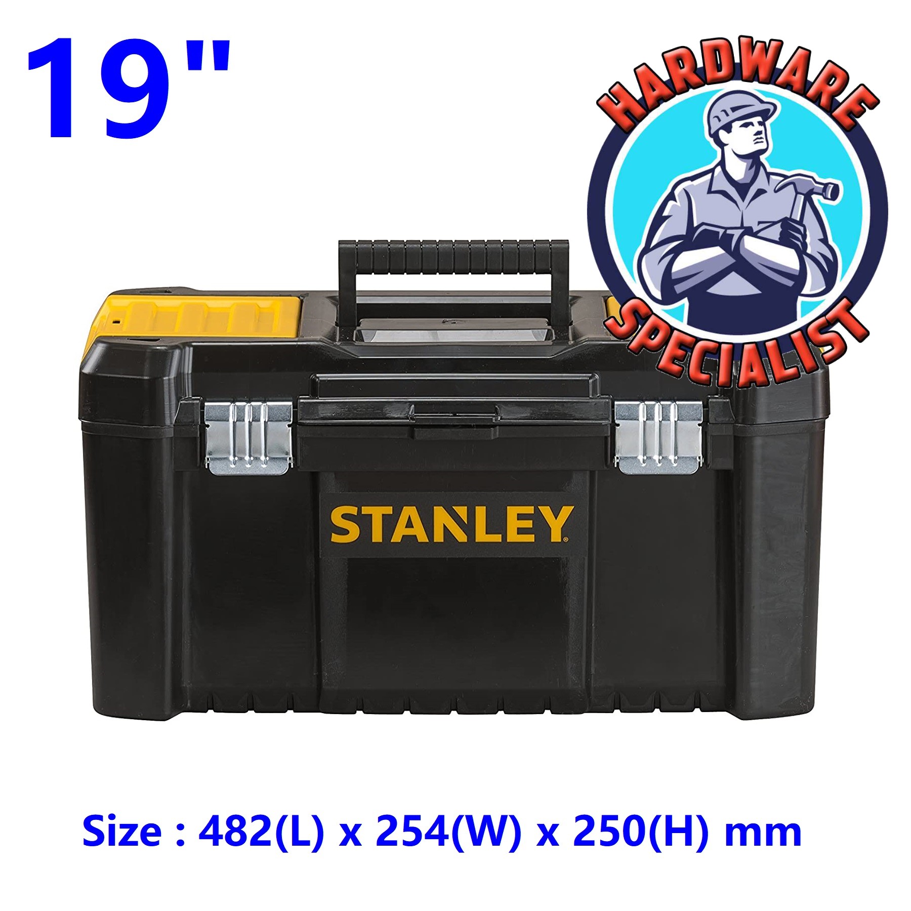 Stanley Essential Tool Box With Metal Latch / Storage Box STST175515