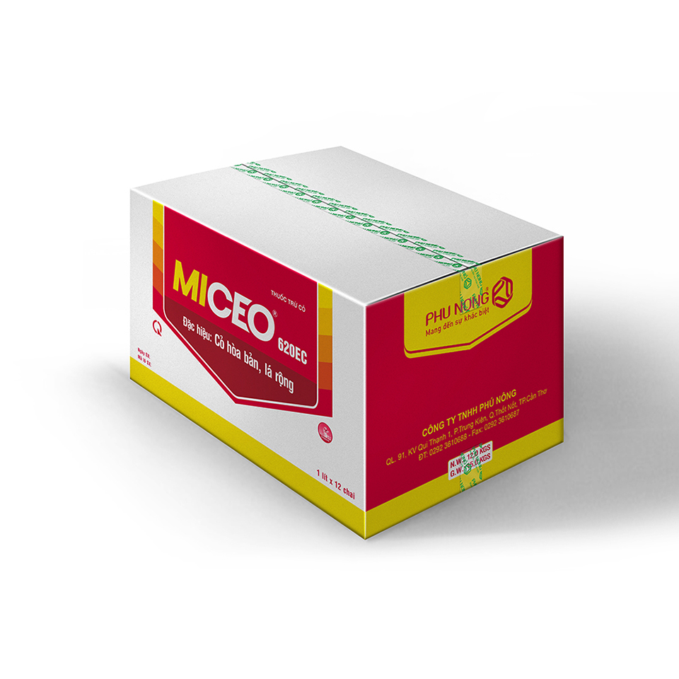 Miceo 620EC (480ML) Thuốc trừ cỏ diệt mầm