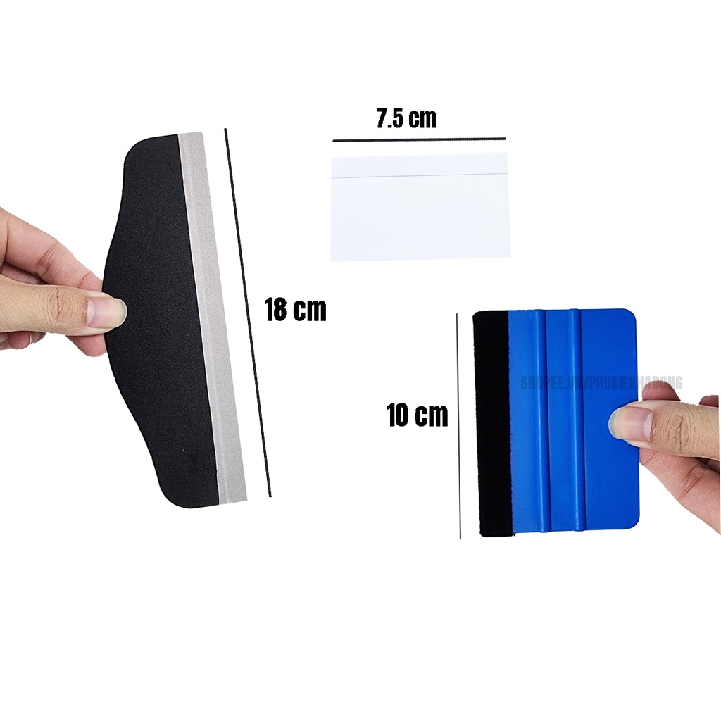 Miếng gạt hỗ trợ dán decal xe - Dụng cụ dán PPF điện thoại