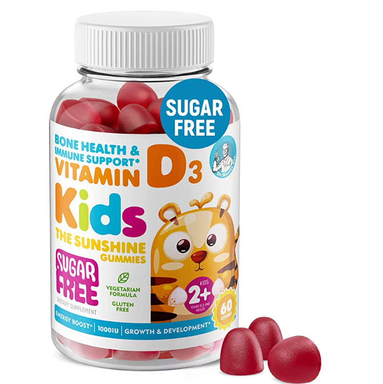 DR. MORITZ Sugar Free Vitamin D Gummies for Kids & Adults 2000 IU ...