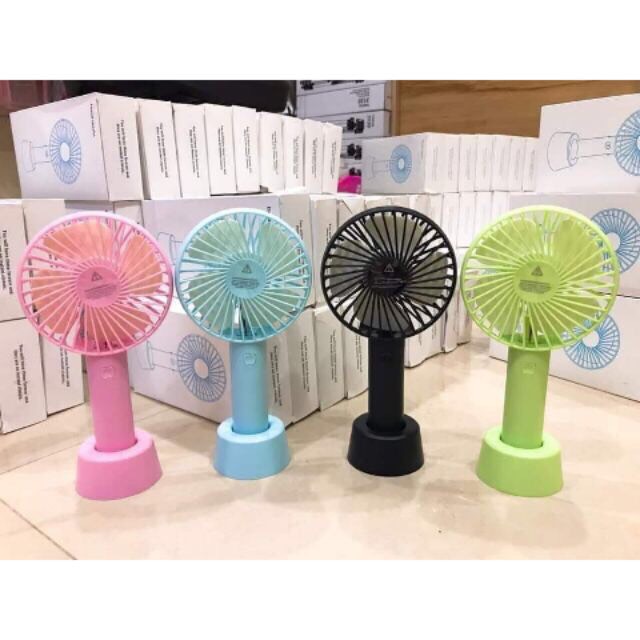Quạt Mini Cầm Tay - Có Đế Để Bàn N9
