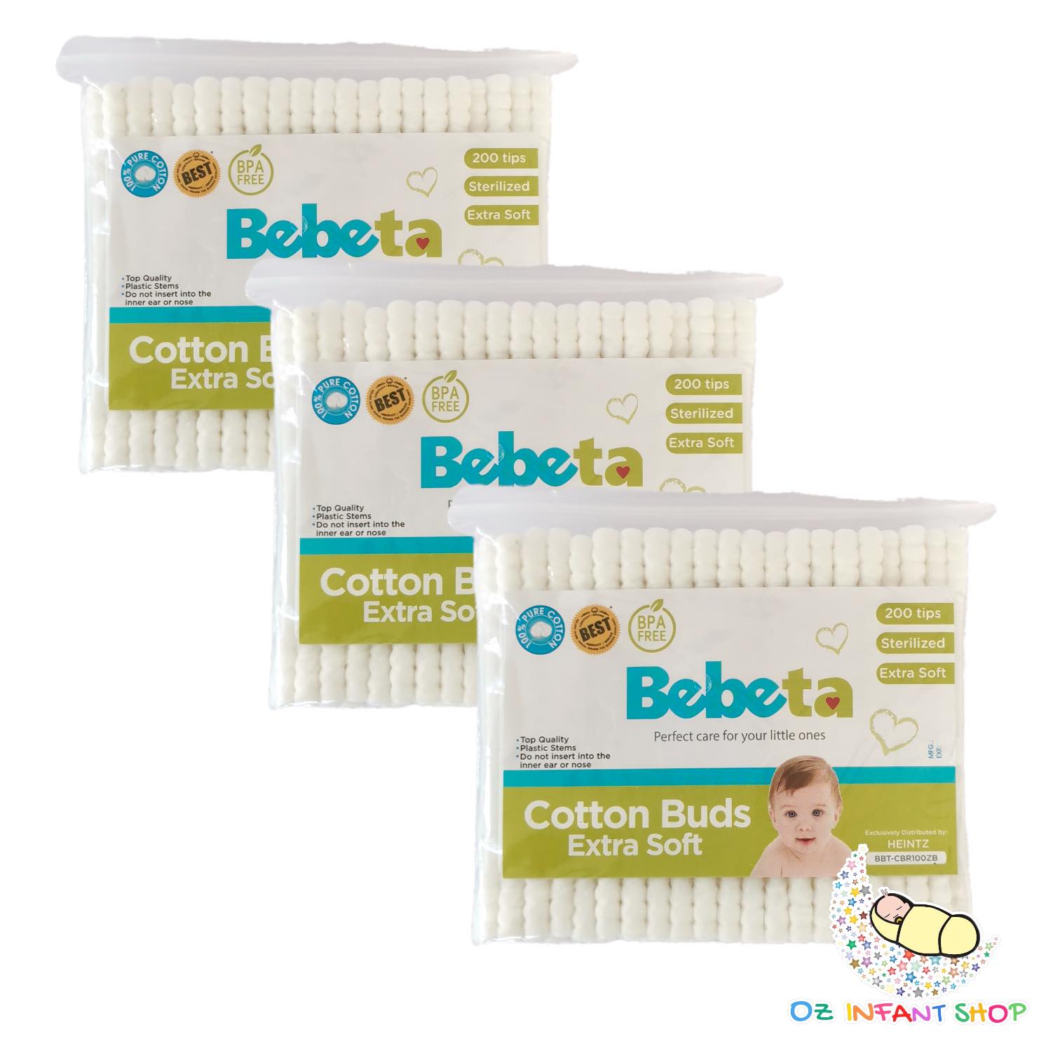 Bebeta Cotton Buds l for Newborn baby Lazada PH