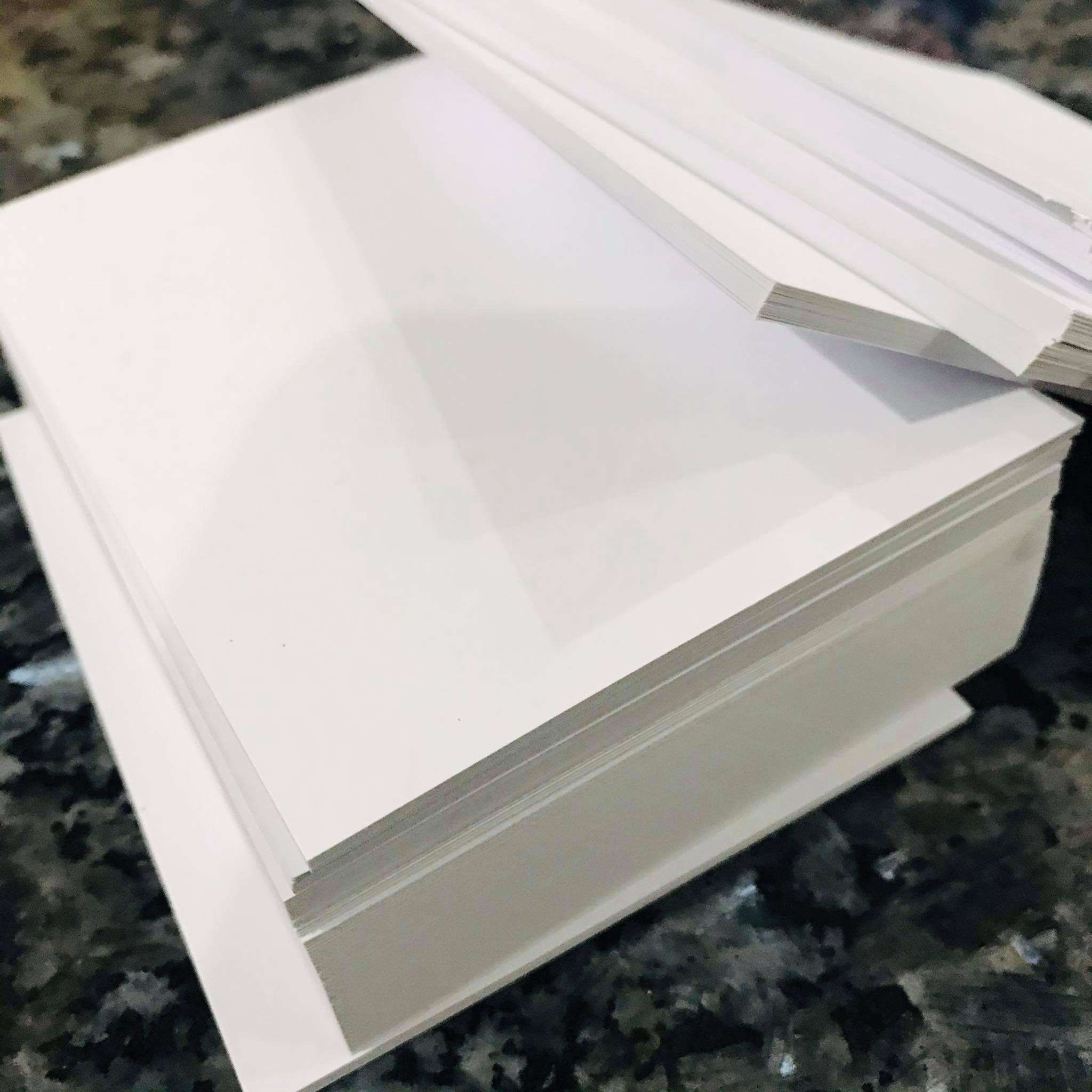 50pcs 160gsm Precut Matte Vellum Board for Invitation, Hang Tag, Flash Card, Card, Gift Card