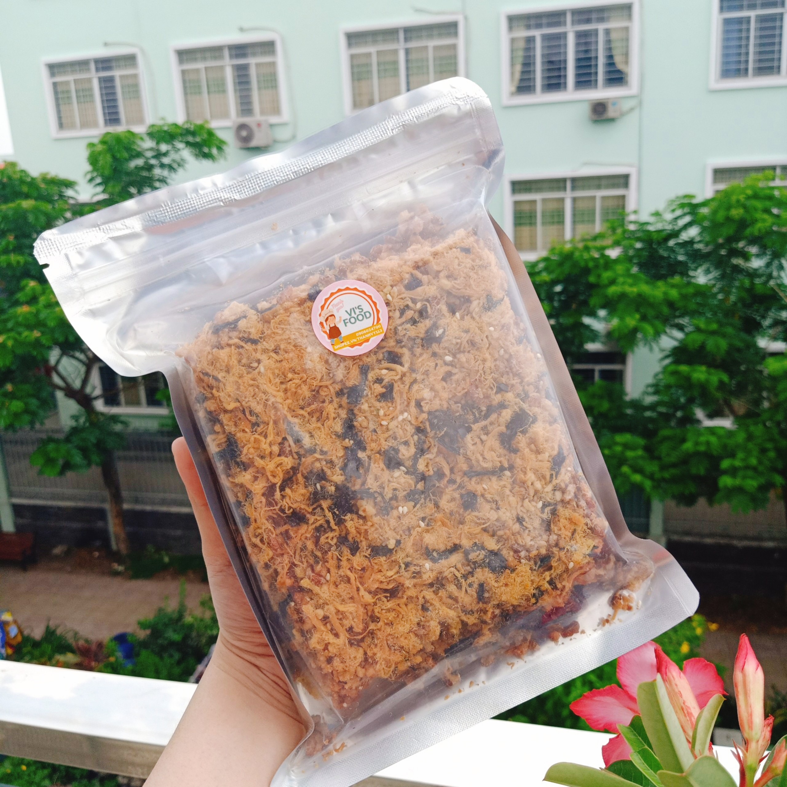 💟CƠM CHÁY GẠO LỨC CHÀ BÔNG RONG BIỂN 250GR💟