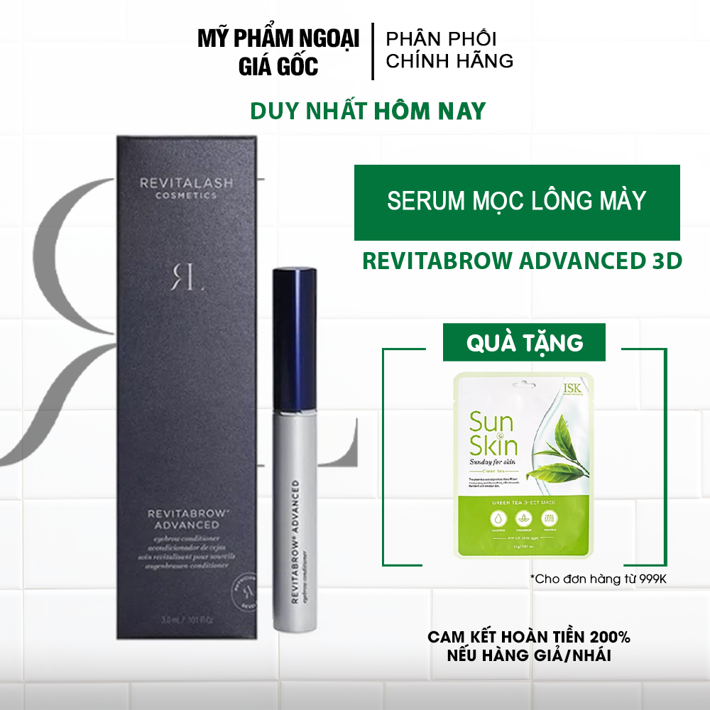 Serum mọc lông mày Revitabrow Advanced 3D