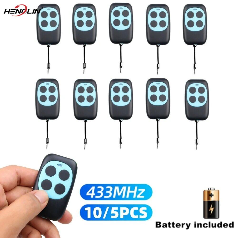 Phổ 4 kênh RF không dây thiết bị sao chép điều khiển từ xa bản sao 433Mhz cửa điện cửa nhà để xe công tắc phím bấm Fob điều khiển