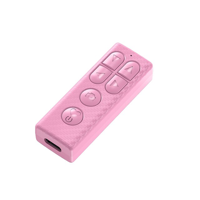 Bluetooth-compatible Remote Control Wireless Selfie Shutter Rechargeable Lipstick Shape Camera Stick Button for Phone Ebook