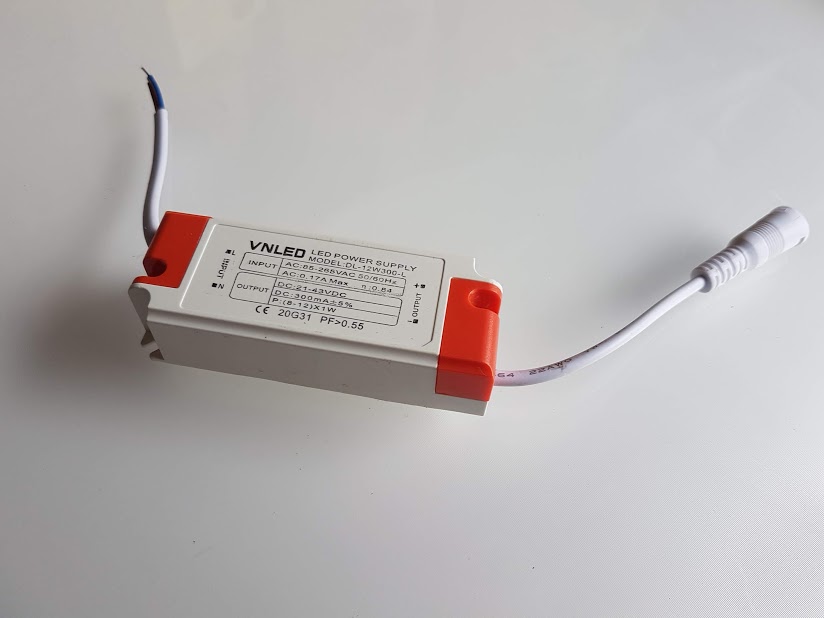 Nguồn đèn led âm trần 8W đến 12W