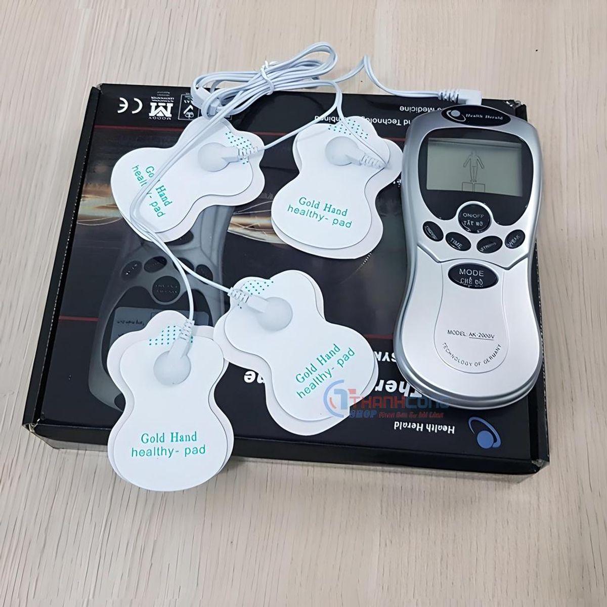Máy mɑssage Bấm huyệt Xung Điện với 4 miếng dán