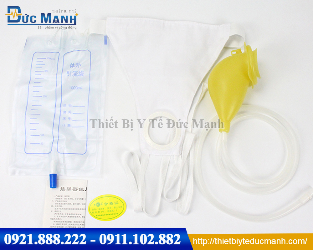 Dụng cụ đi tiểu cho bệnh nhân nam và nữ